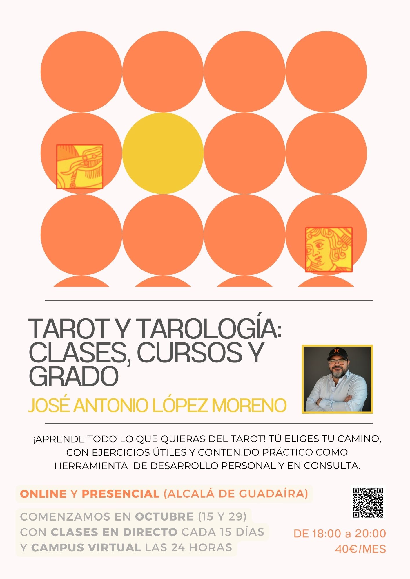 Clases de Tarot de octubre, en directo