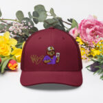 Gorra tipo trucker «Toño López Moreno», oso violeta - Imagen 12