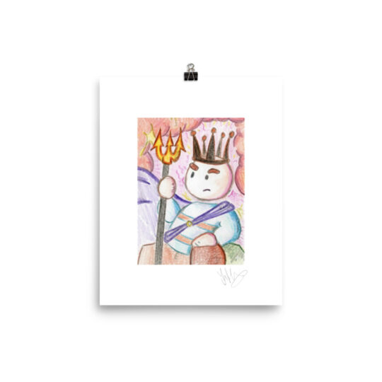 Lámina de Waton, "El Emperador". Diseño Exclusivo.