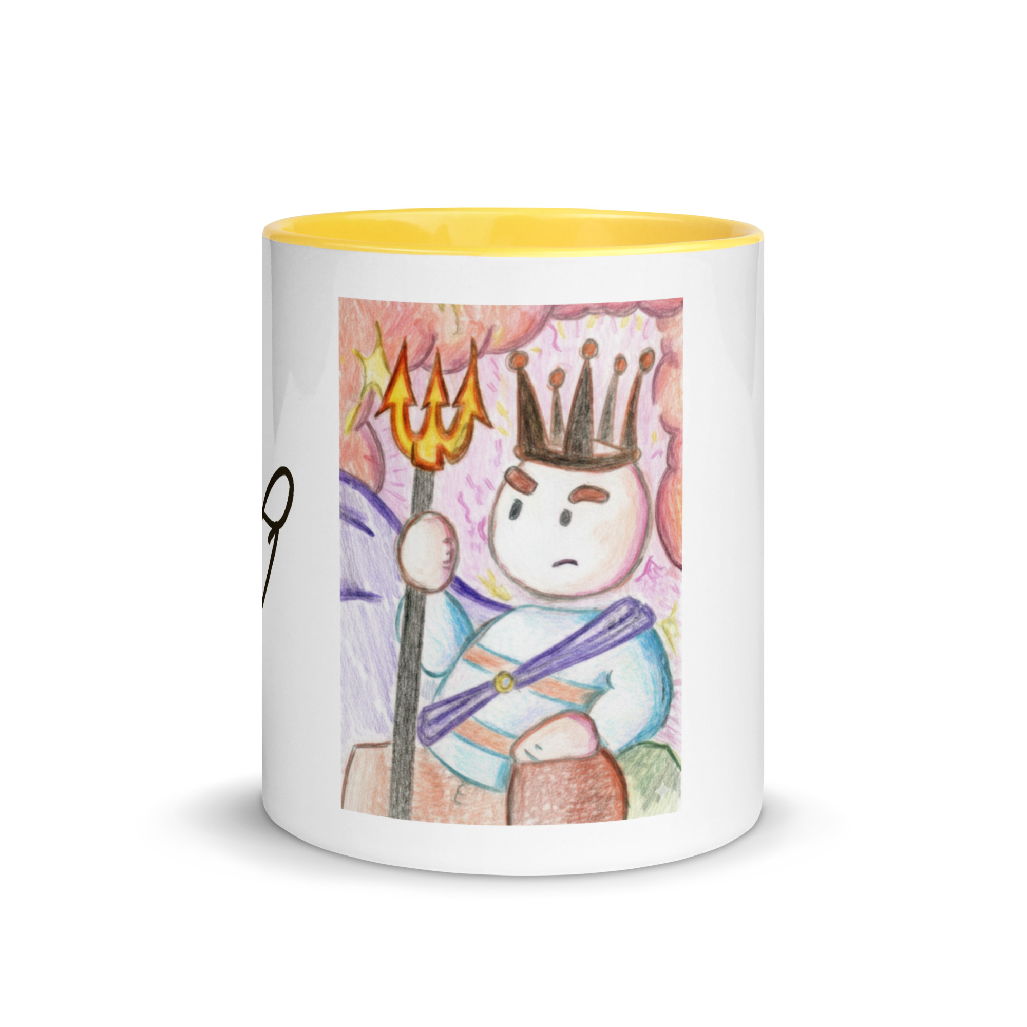 Taza de Waton, «El Emperador». Diseño Exclusivo, con color interior - Imagen 5
