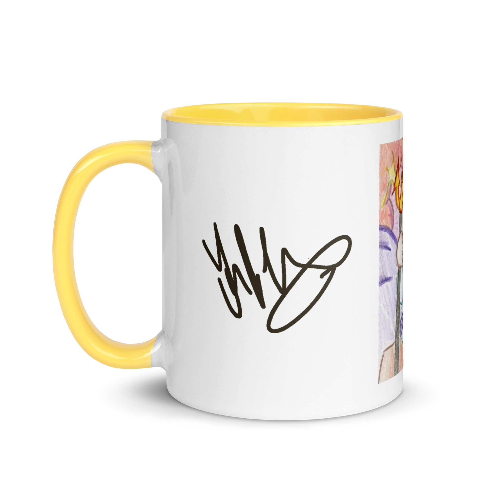 Taza de Waton, «El Emperador». Diseño Exclusivo, con color interior - Imagen 4
